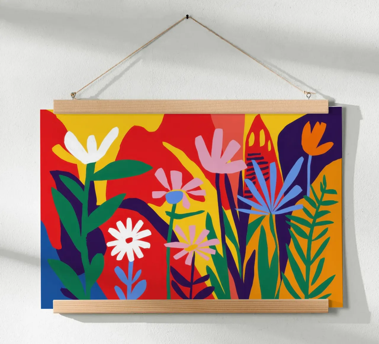 Un giardino di fiori selvatici stravagante poster da Enter Bloom