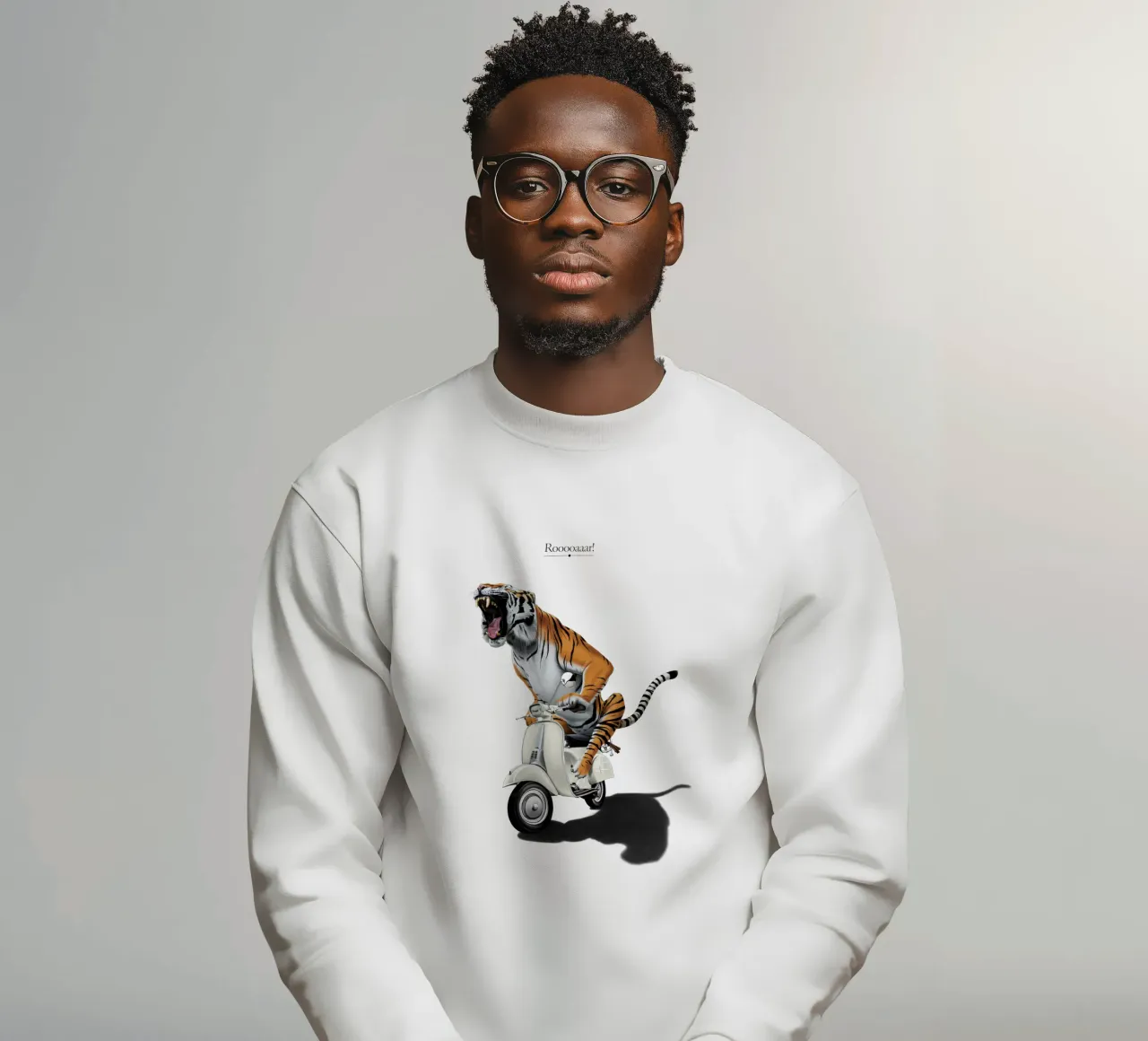 Rooooaaar! (Titled) felpa da Rob Art | Illustration