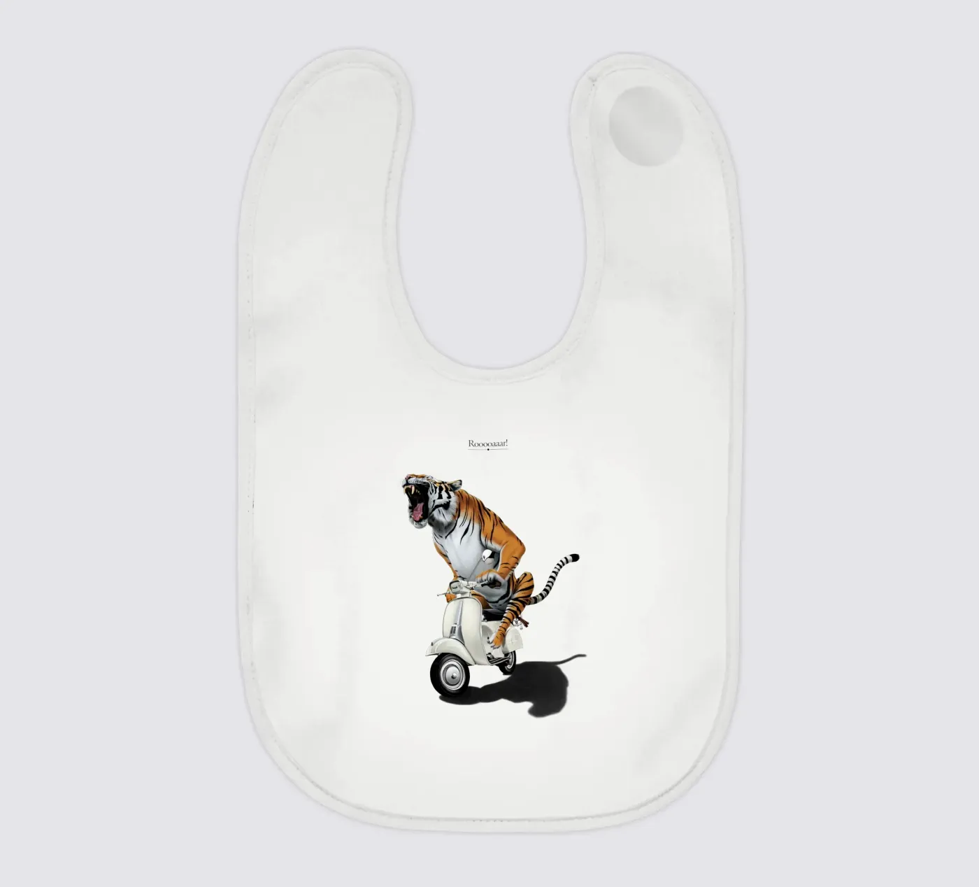 Rooooaaar! (Titled) bavaglino da Rob Art | Illustration
