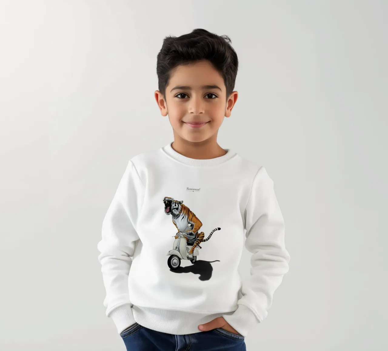 Rooooaaar! (Titled) felpa bambino da Rob Art | Illustration