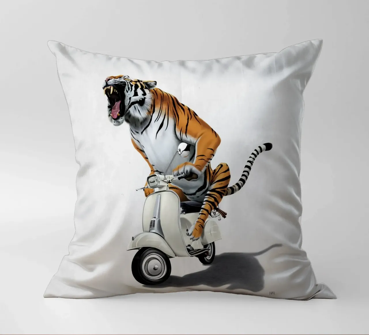 Rooooaaar! (Titled) cuscino da Rob Art | Illustration