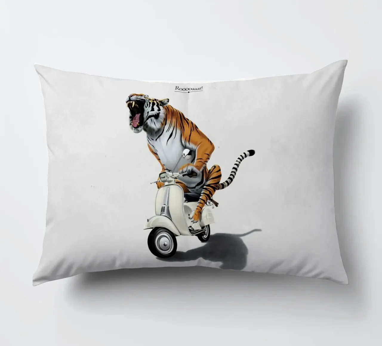 Rooooaaar! (Titled) cuscino da Rob Art | Illustration