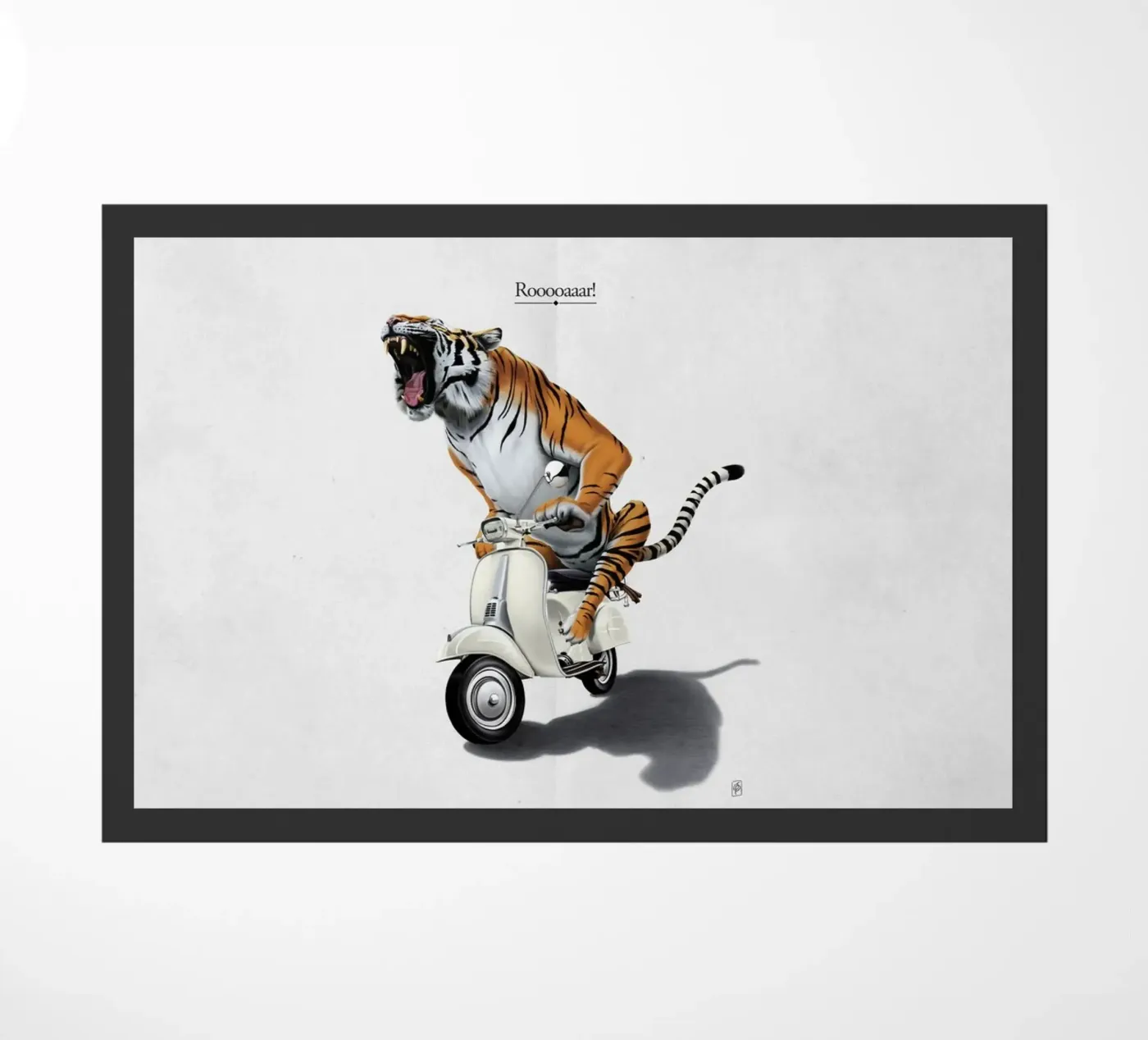 Rooooaaar! (Titled) zerbino da Rob Art | Illustration