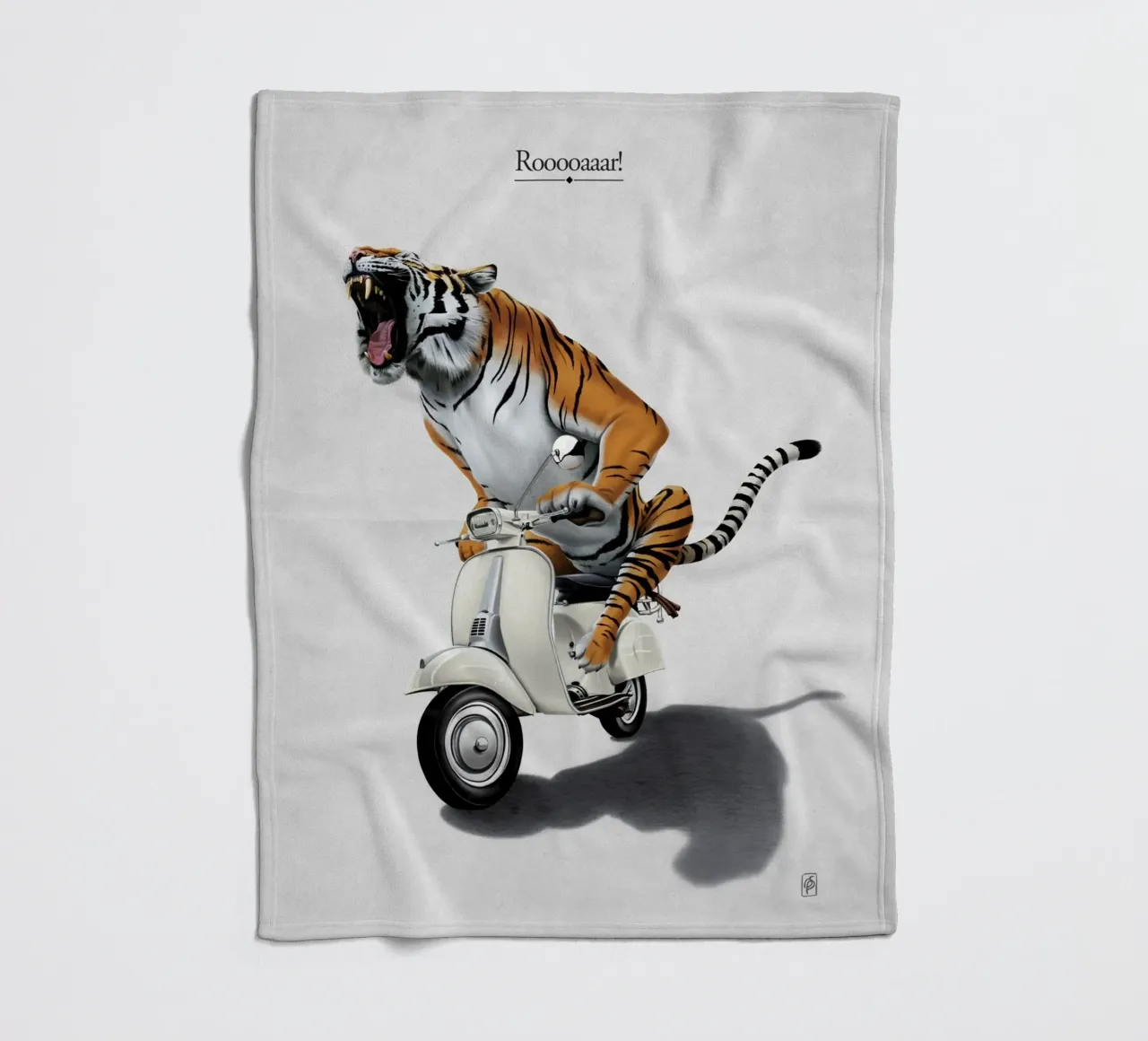Rooooaaar! (Titled) coperta in pile da Rob Art | Illustration