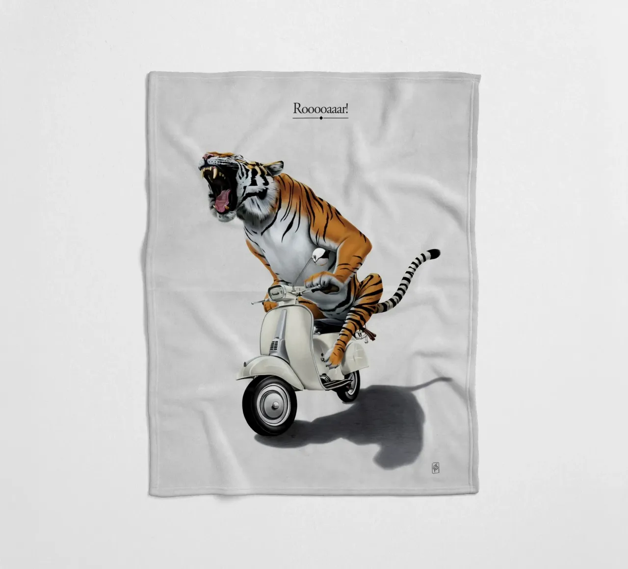 Rooooaaar! (Titled) coperta in pile da Rob Art | Illustration
