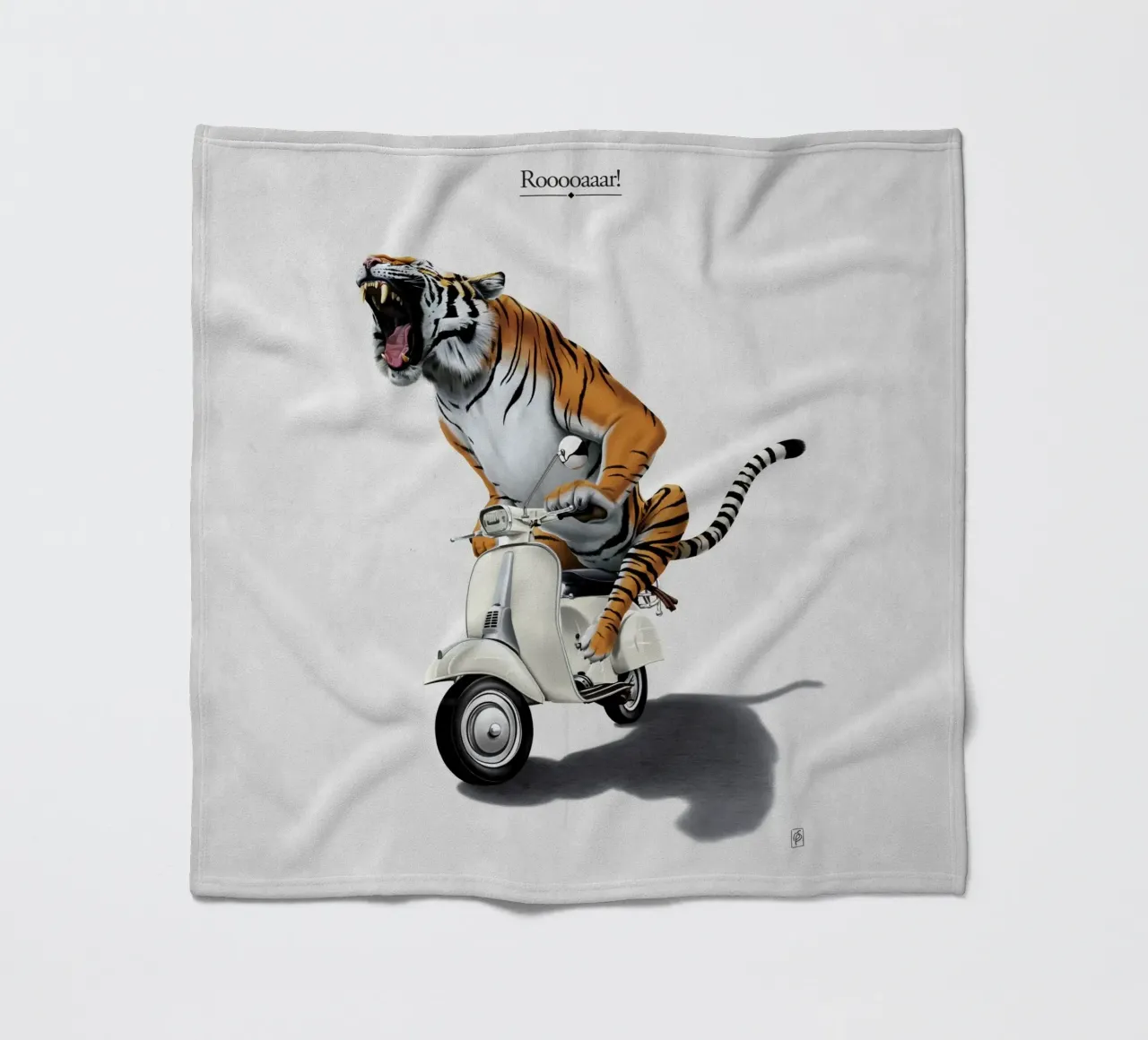 Rooooaaar! (Titled) coperta in pile da Rob Art | Illustration