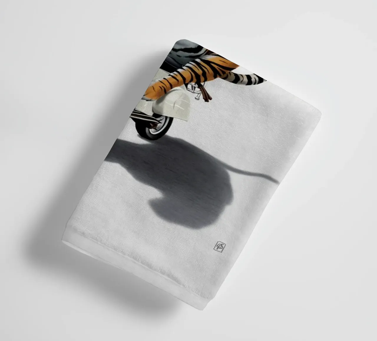 Rooooaaar! (Titled) asciugamano da bagno da Rob Art | Illustration