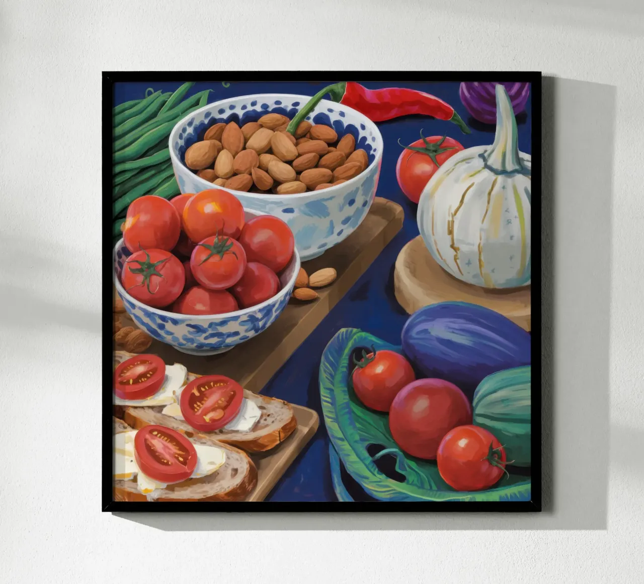 Raccolta mediterranea Quiete poster con telaio in plastica da Sure Paint