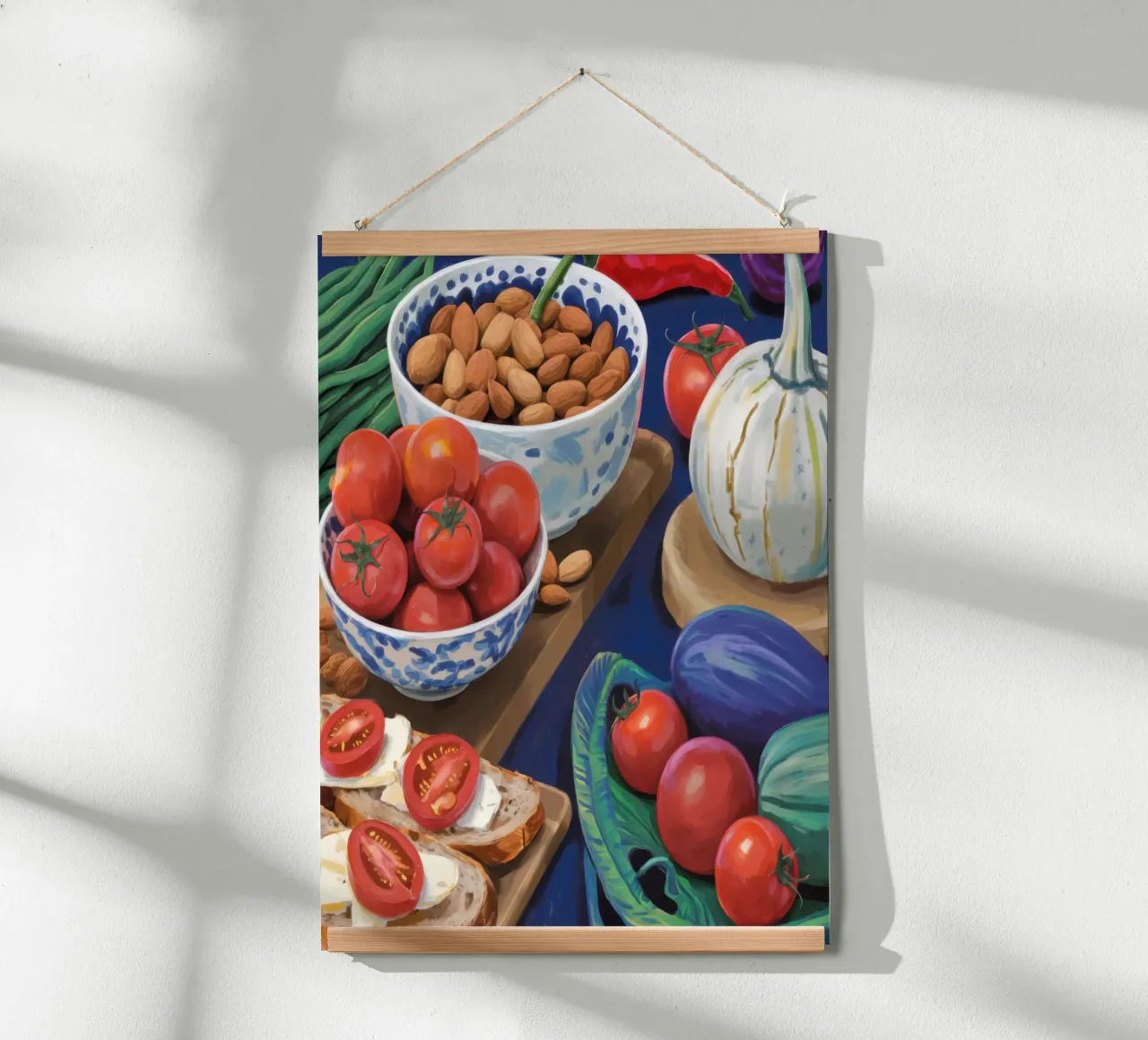 Raccolta mediterranea Quiete poster con telaio in plastica da Sure Paint