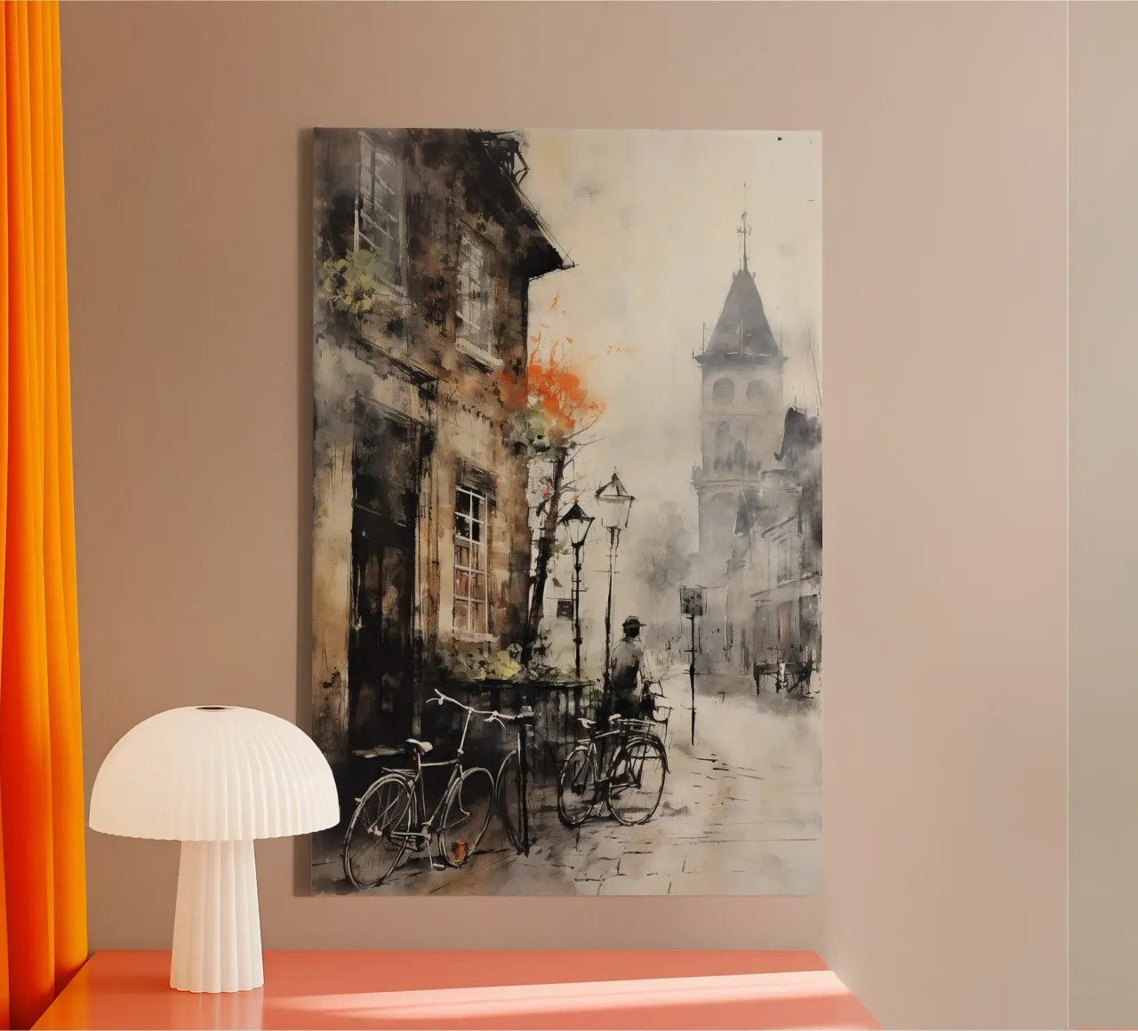 Nostalgia tela con Cornice a cassetta da Artsy Bessy
