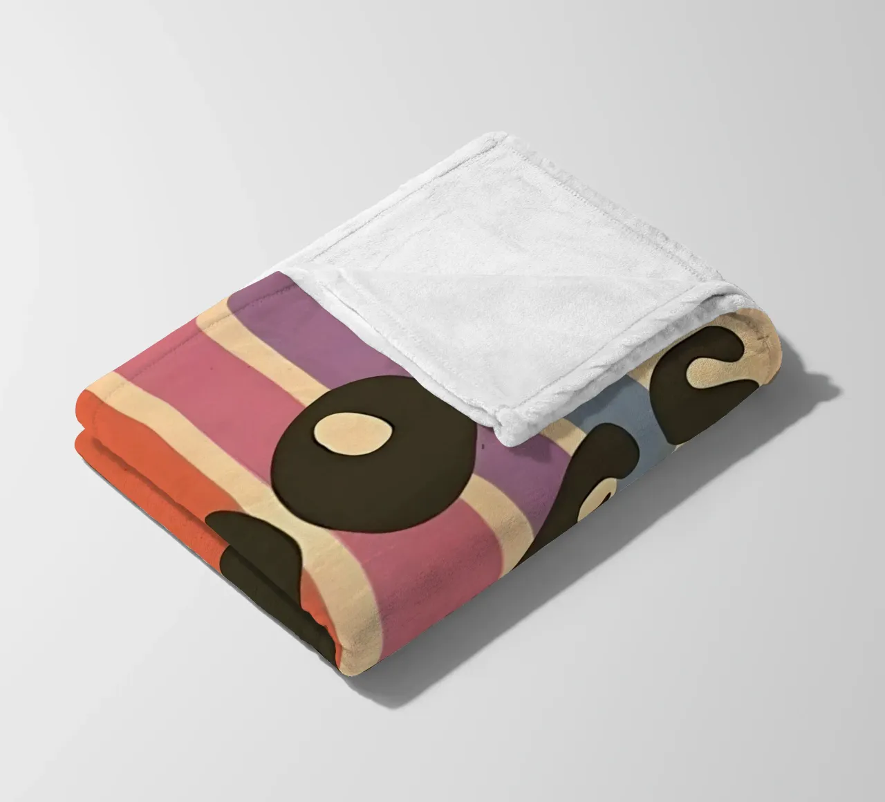 GOOD VIBES coperta in pile da Type & Tape