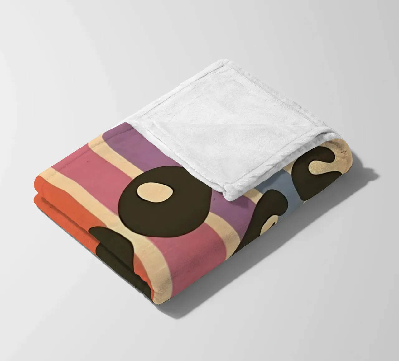 GOOD VIBES coperta in pile da Type & Tape