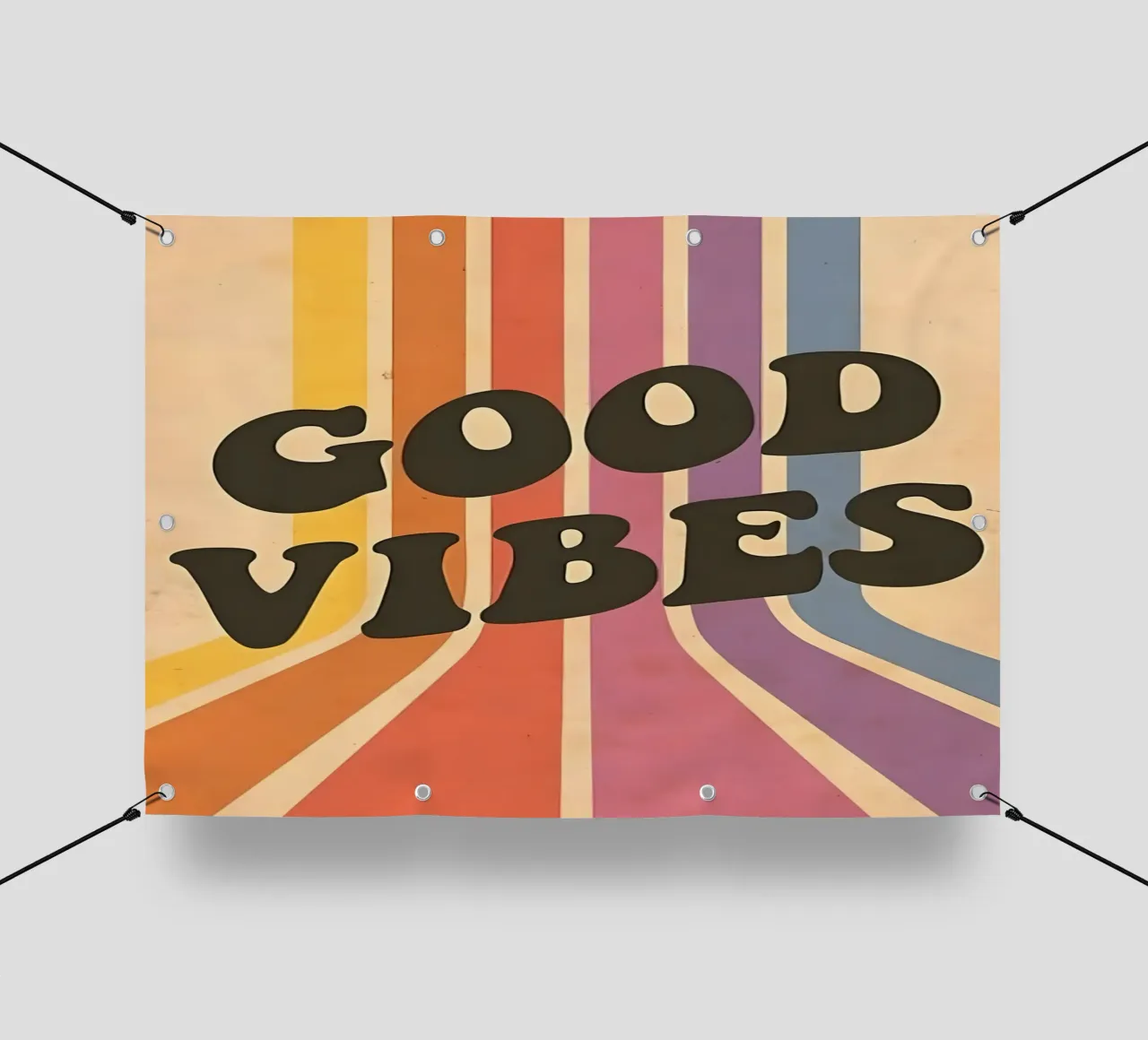 GOOD VIBES telo in pvc da Type & Tape