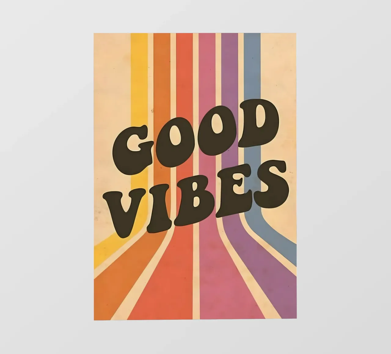 GOOD VIBES telo in pvc da Type & Tape