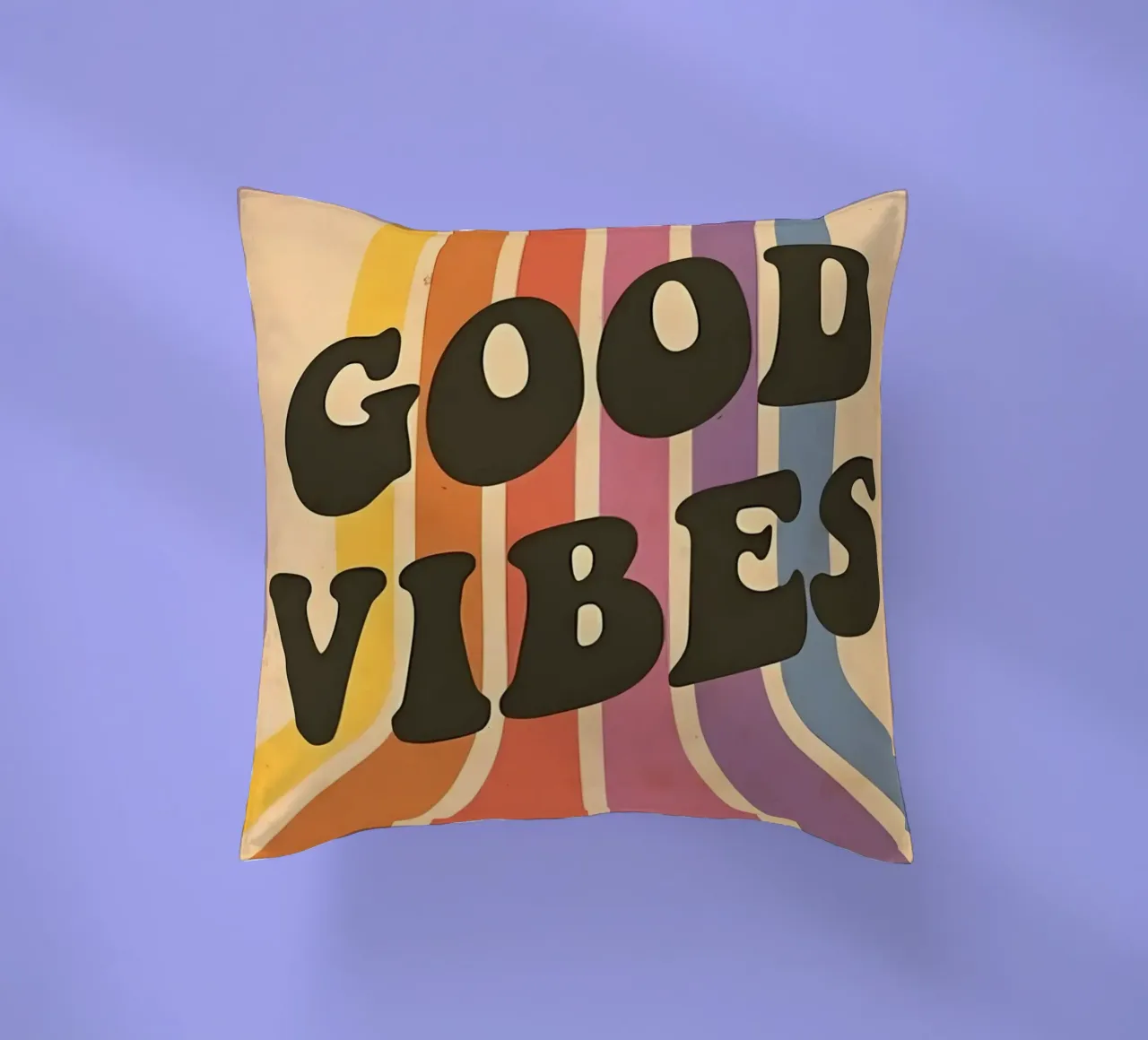 GOOD VIBES cuscino da Type & Tape