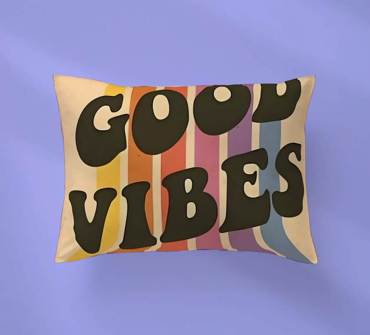 GOOD VIBES cuscino da Type & Tape