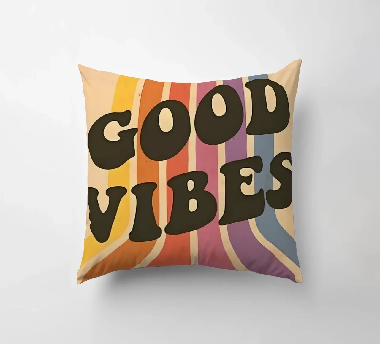 GOOD VIBES cuscino da Type & Tape