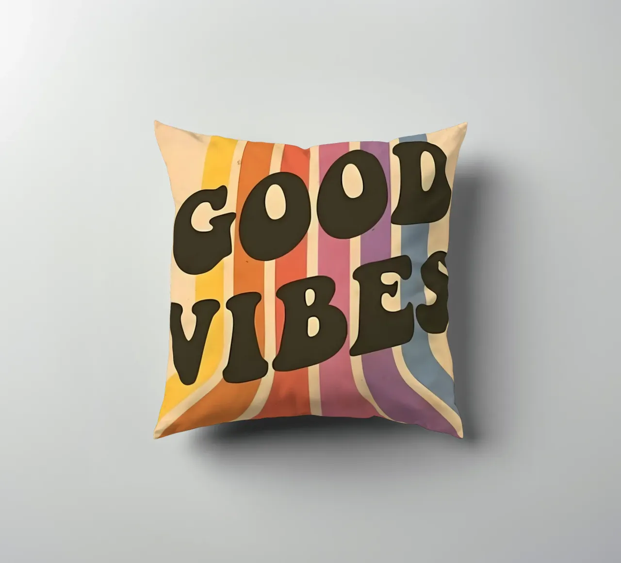 GOOD VIBES cuscino da Type & Tape