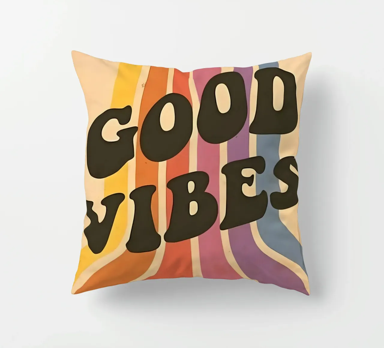 GOOD VIBES cuscino da Type & Tape