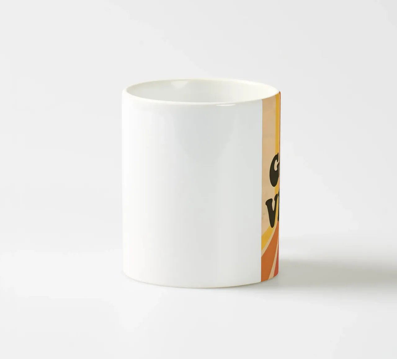 GOOD VIBES tazza in ceramica da Type & Tape