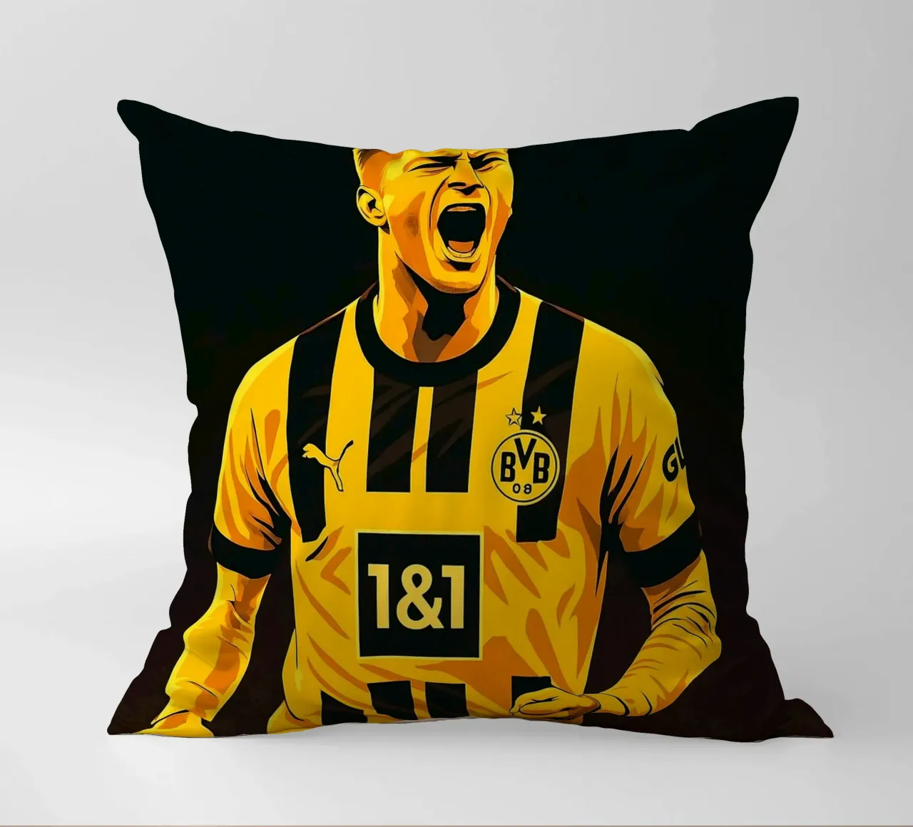 Marco Reus cuscino da Cyberpunk Canvas
