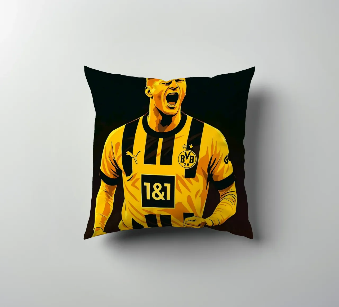 Marco Reus cuscino da Cyberpunk Canvas