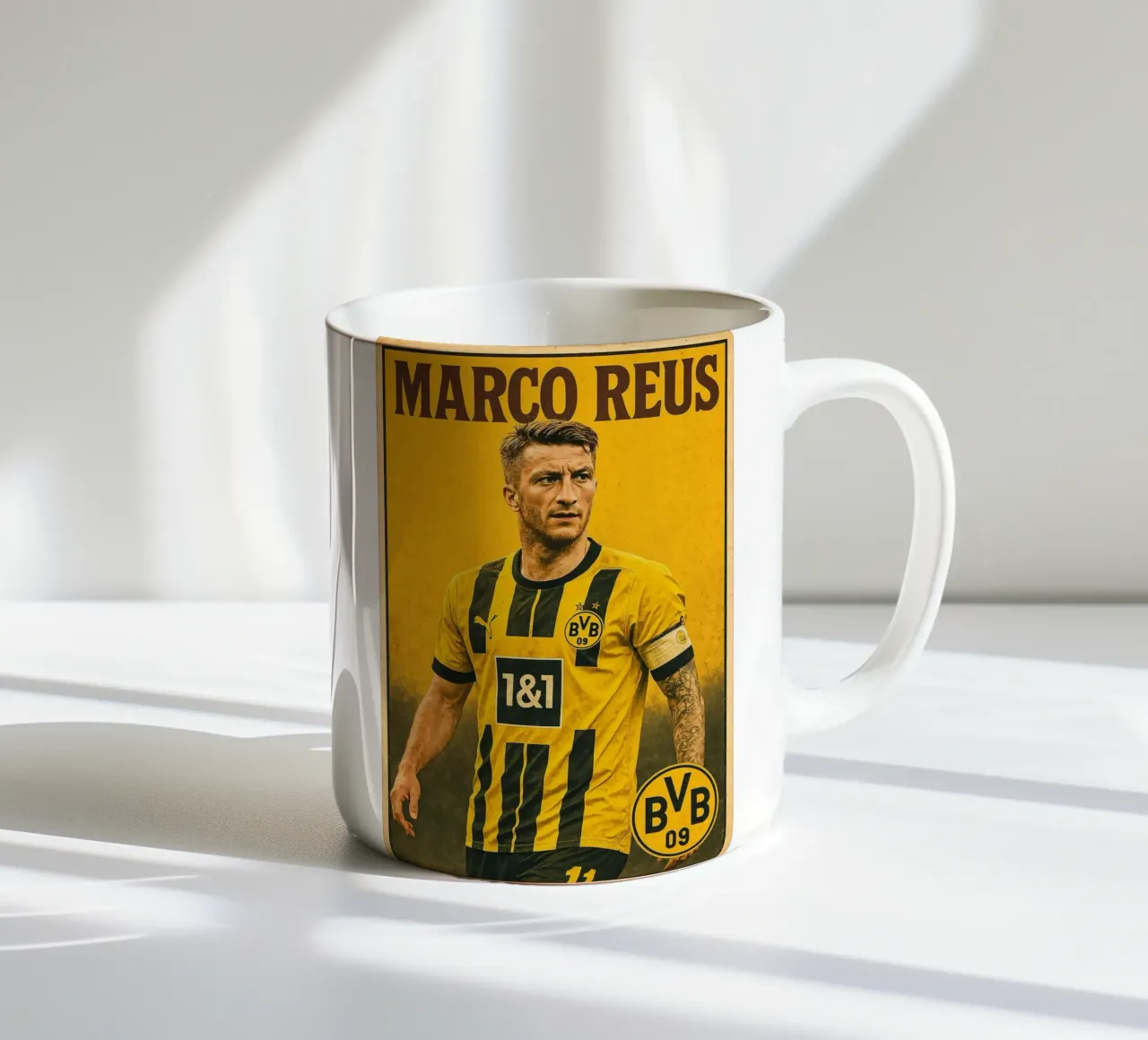 Marco Reus tazza in ceramica da Cyberpunk Canvas