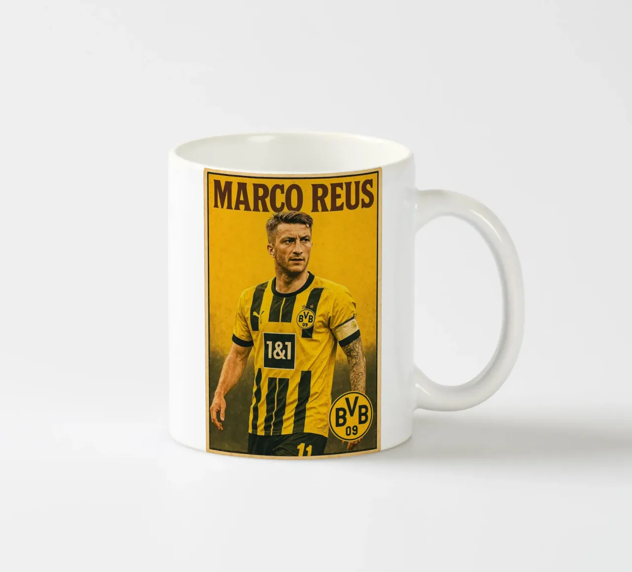 Marco Reus tazza in ceramica da Cyberpunk Canvas