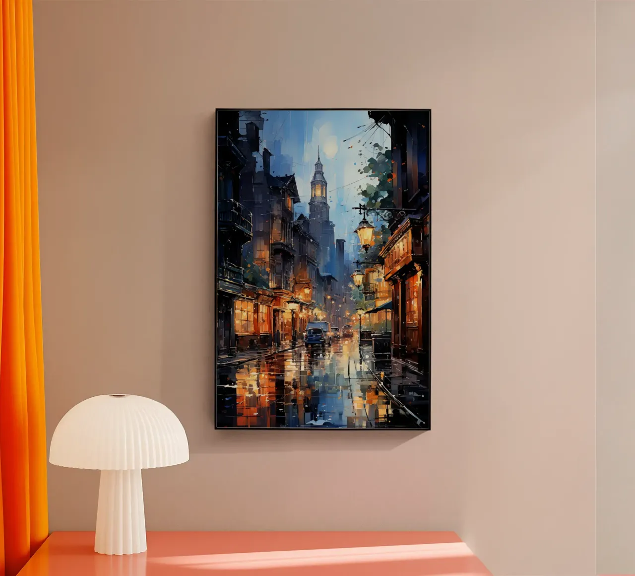 Rainy Eve plexiglass da Artsy Bessy