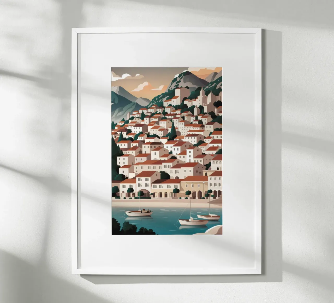 Baia di Montagna Haven poster da Orchid Patina