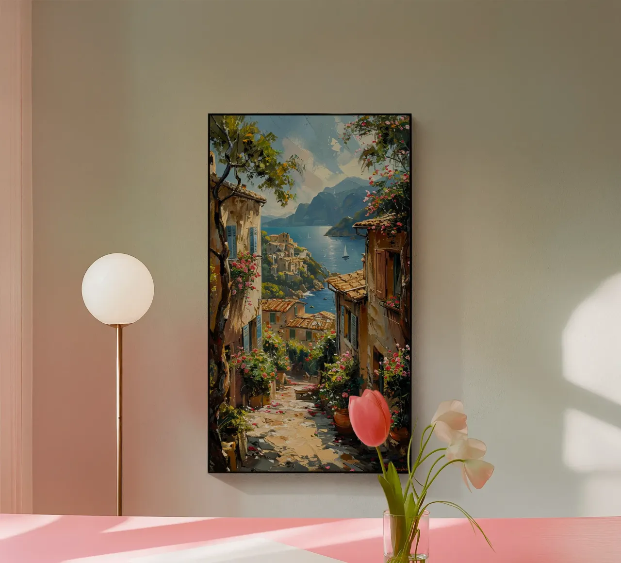 Amalfi plexiglass da Artsy Bessy