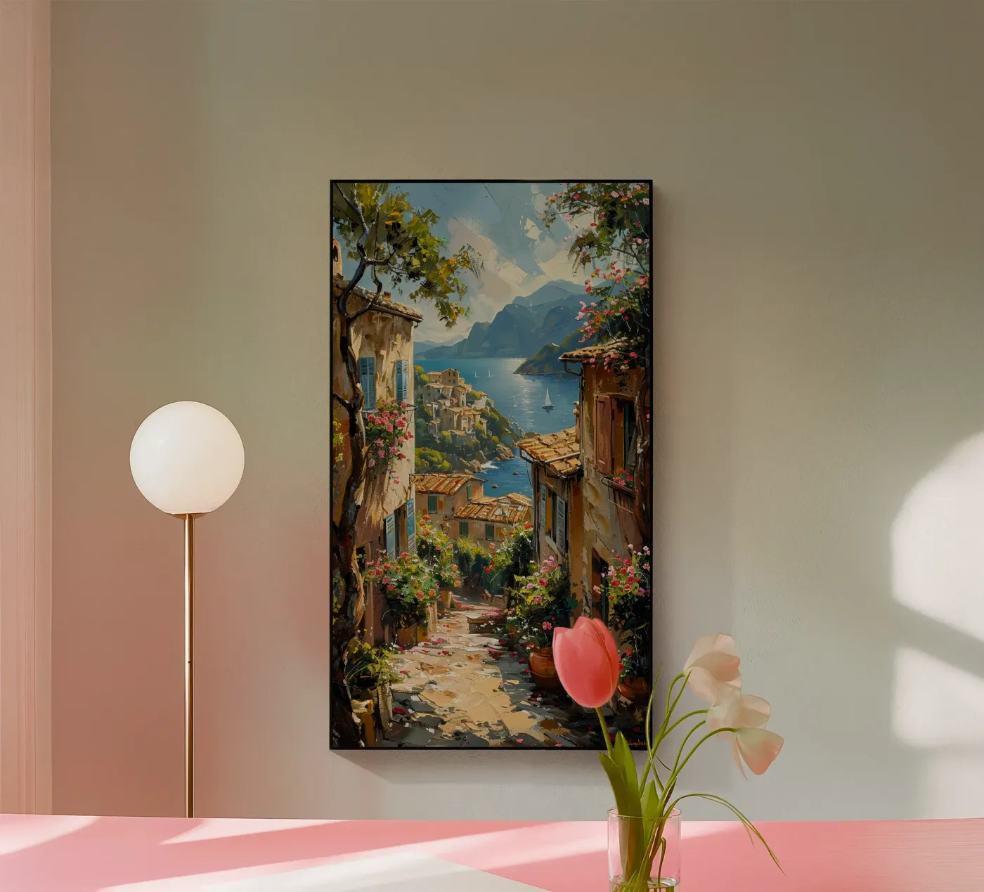 Amalfi Acryl-Glas von Artsy Bessy