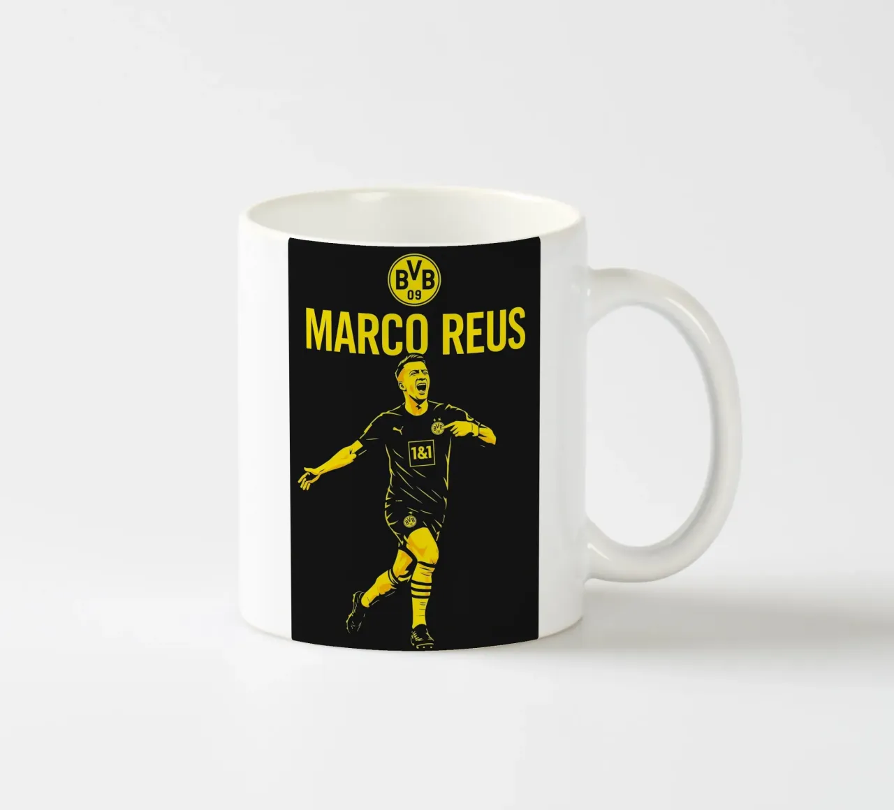 Marco Reus tazza in ceramica da Cyberpunk Canvas
