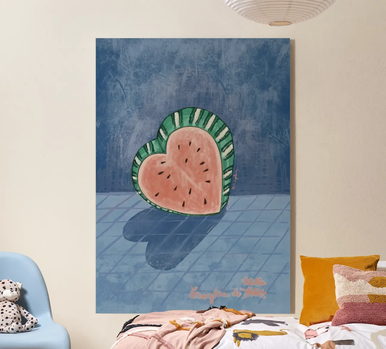 Melonenherz plexiglass da Beeeplan