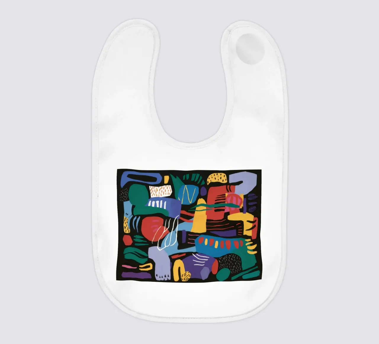 Forme cubiste di Carnevale bavaglino da Frame Aura