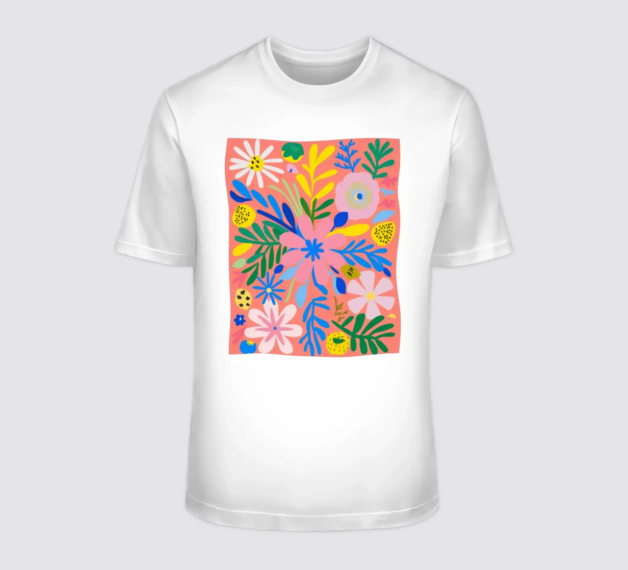 Fioritura cromatica t-shirt da Frame Aura