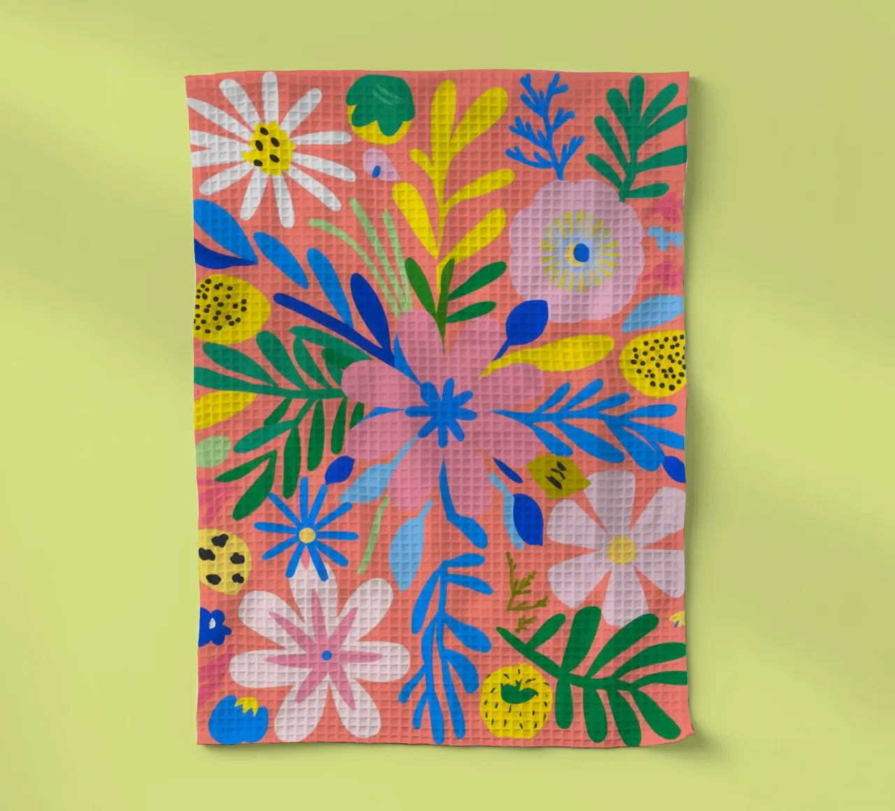 Fioritura cromatica canovaccio da cucina da Frame Aura