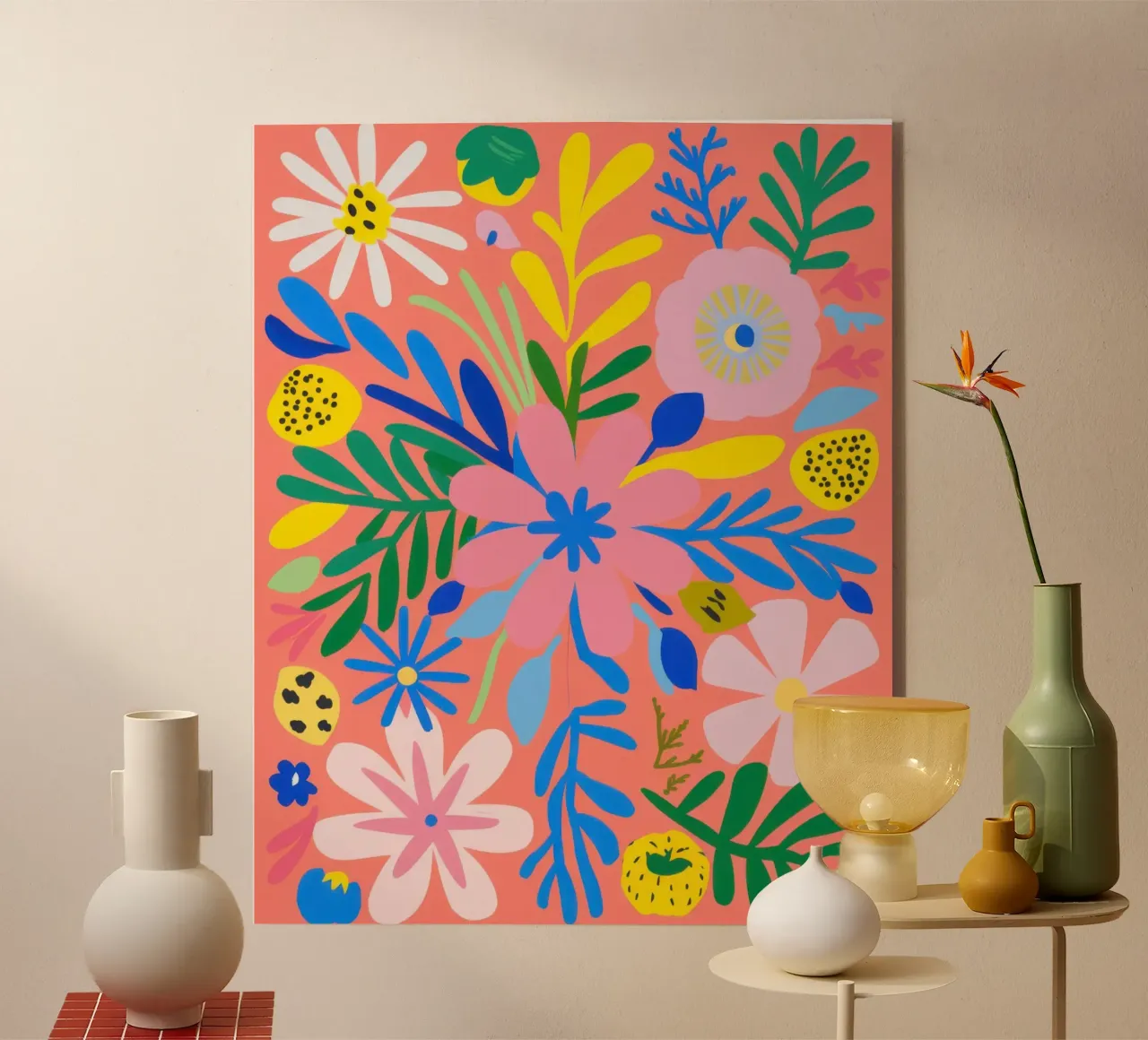 Fioritura cromatica plexiglass da Frame Aura