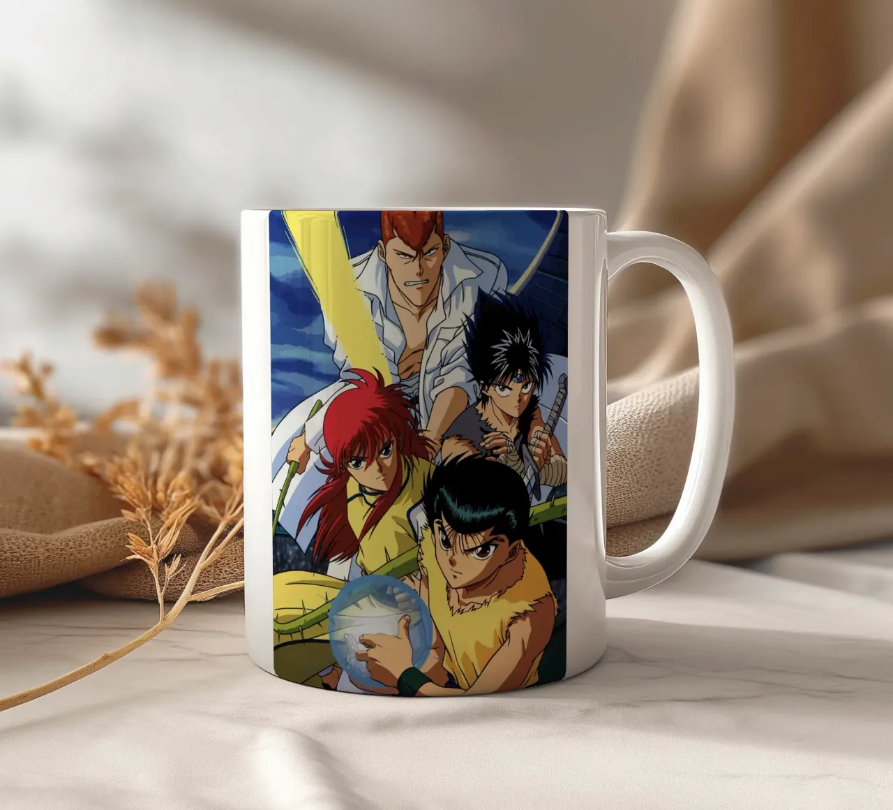 Yu Yu Hakusho tazza in ceramica da Dumery Art