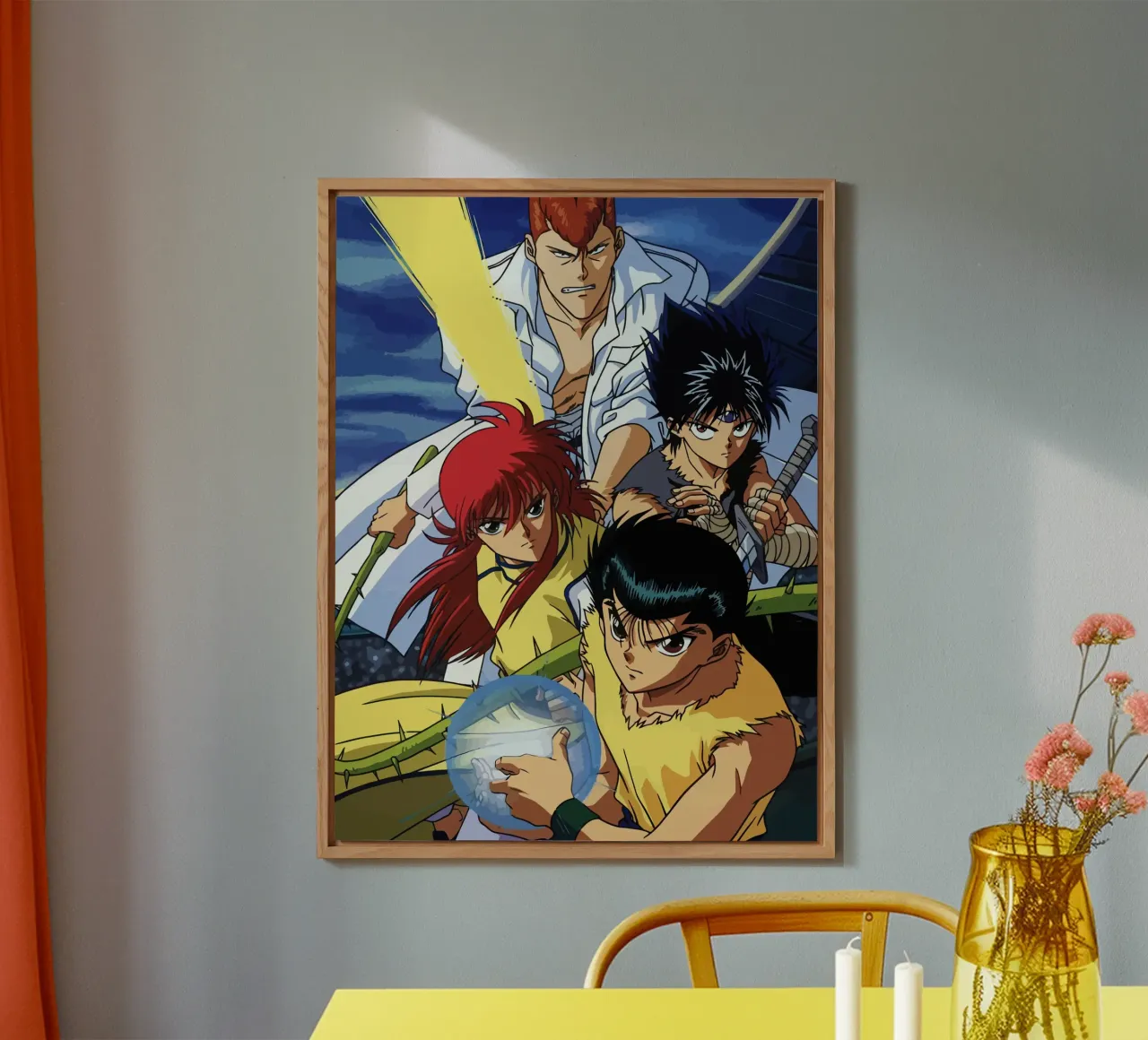 Yu Yu Hakusho alluminio dibond da Dumery Art