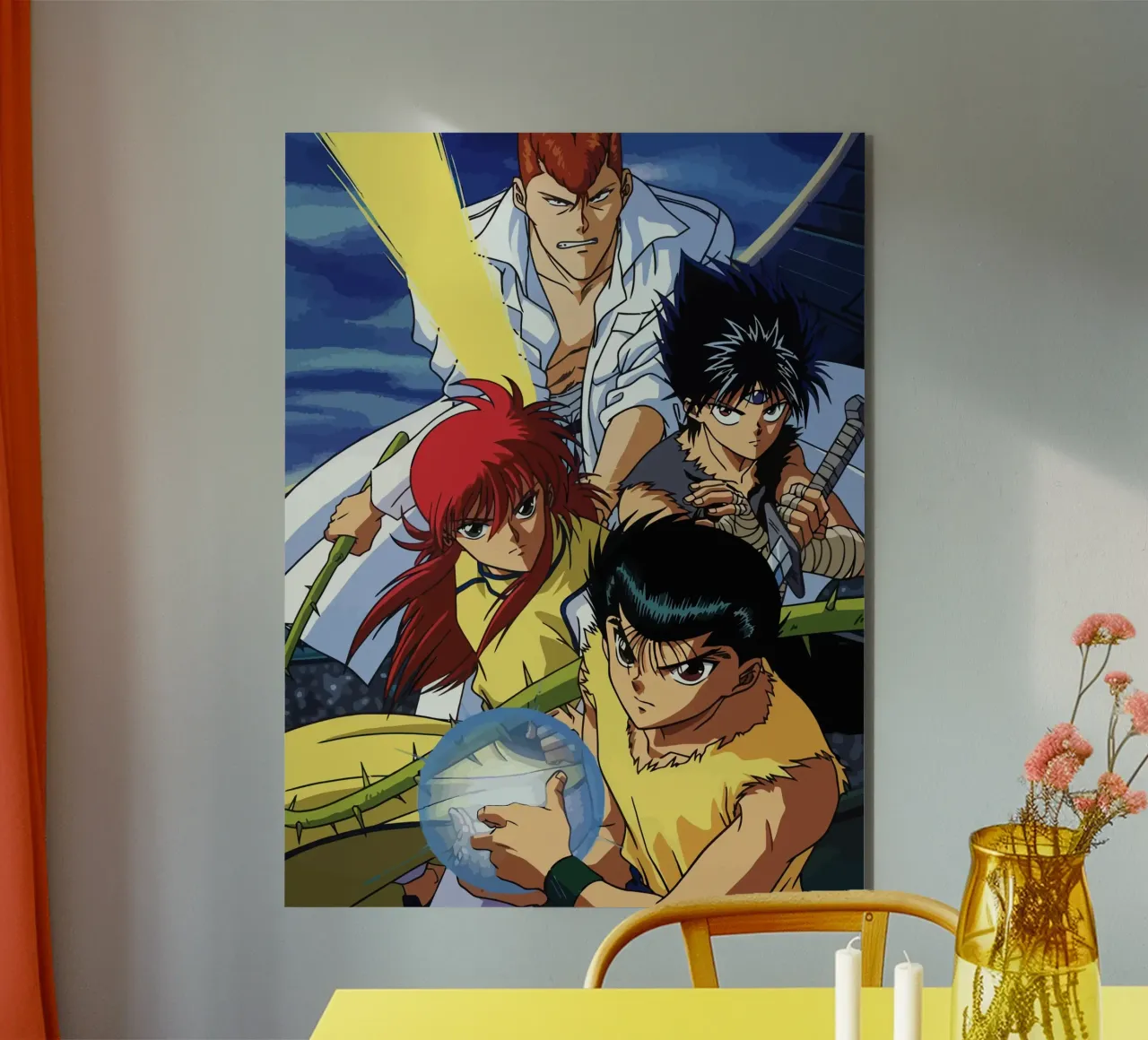 Yu Yu Hakusho alluminio dibond da Dumery Art