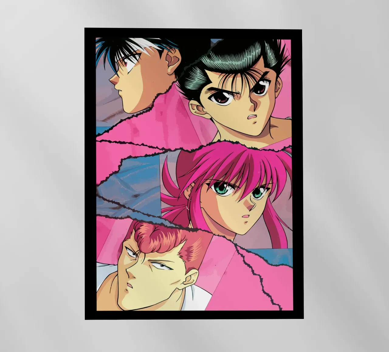 Yu Yu Hakusho pellicola backlit da Dumery Art