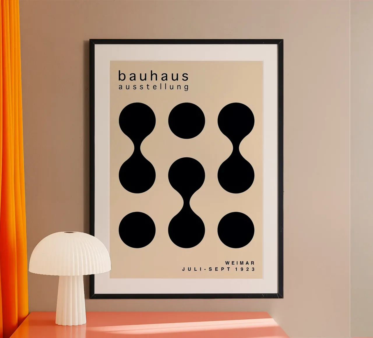Mostra Bauhaus 1923 poster da Narciso