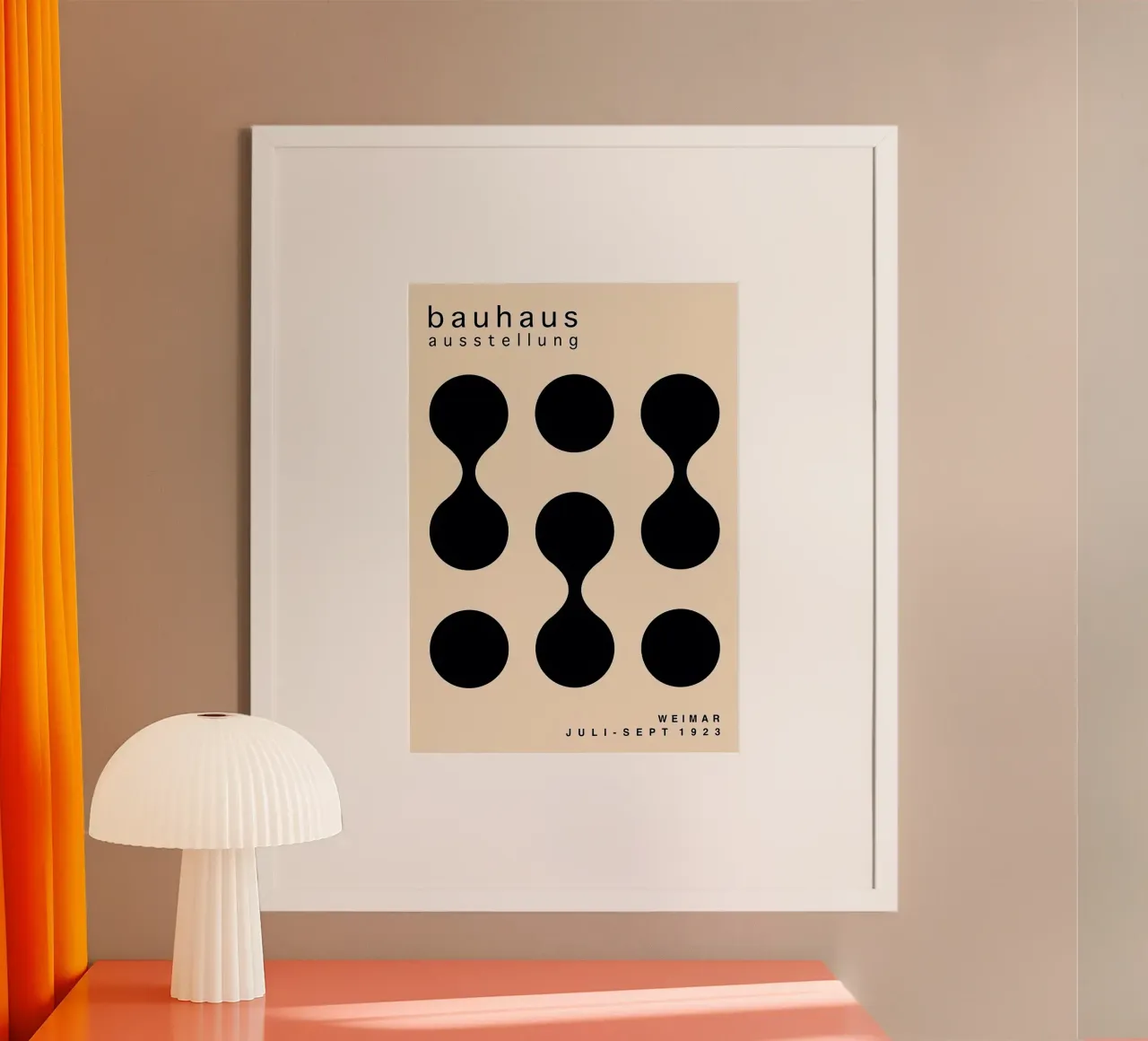 Mostra Bauhaus 1923 poster da Narciso