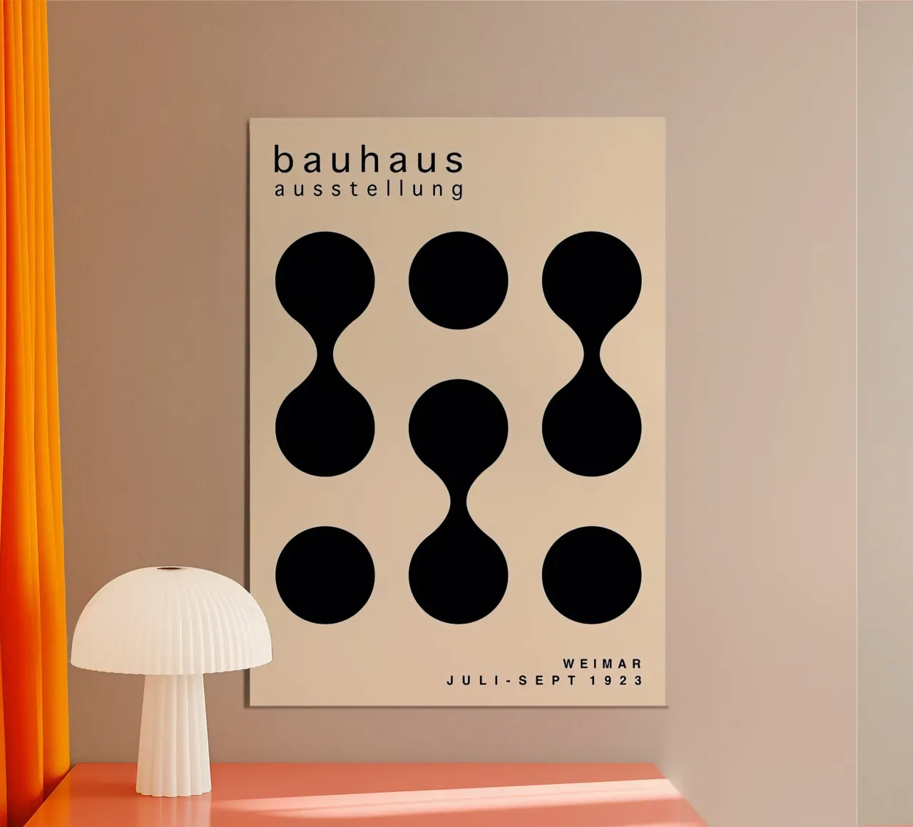 Mostra Bauhaus 1923 poster da Narciso