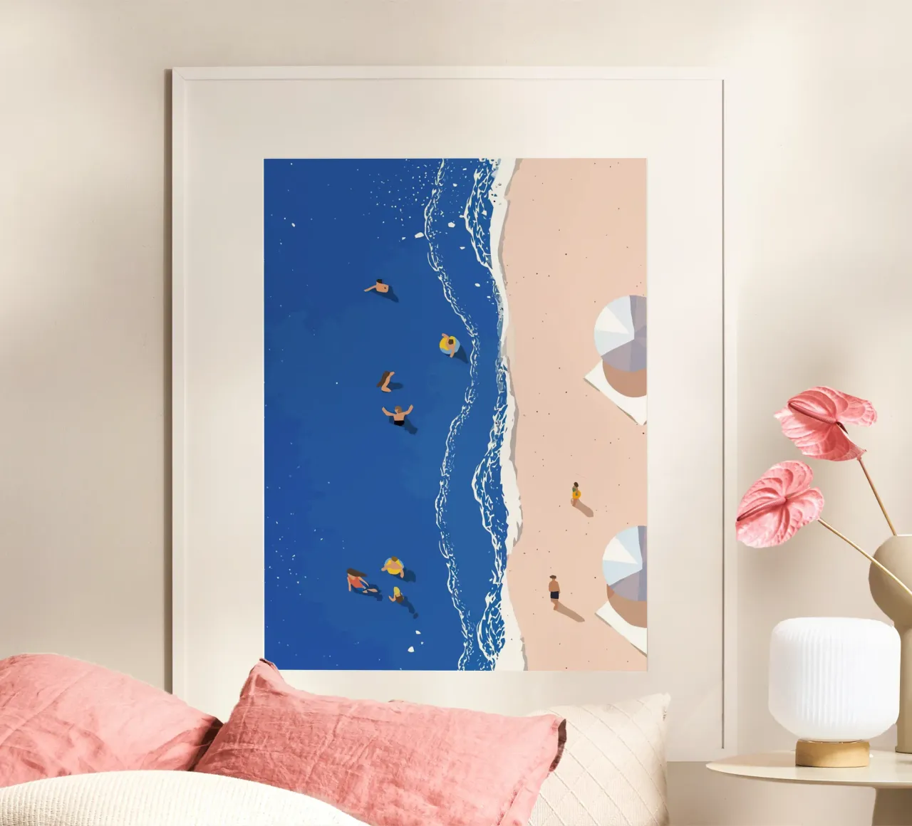 Summer Beach Activite poster da Dumery Art
