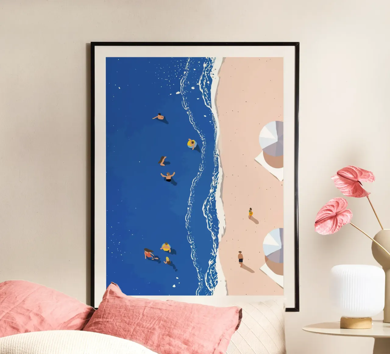 Summer Beach Activite poster da Dumery Art