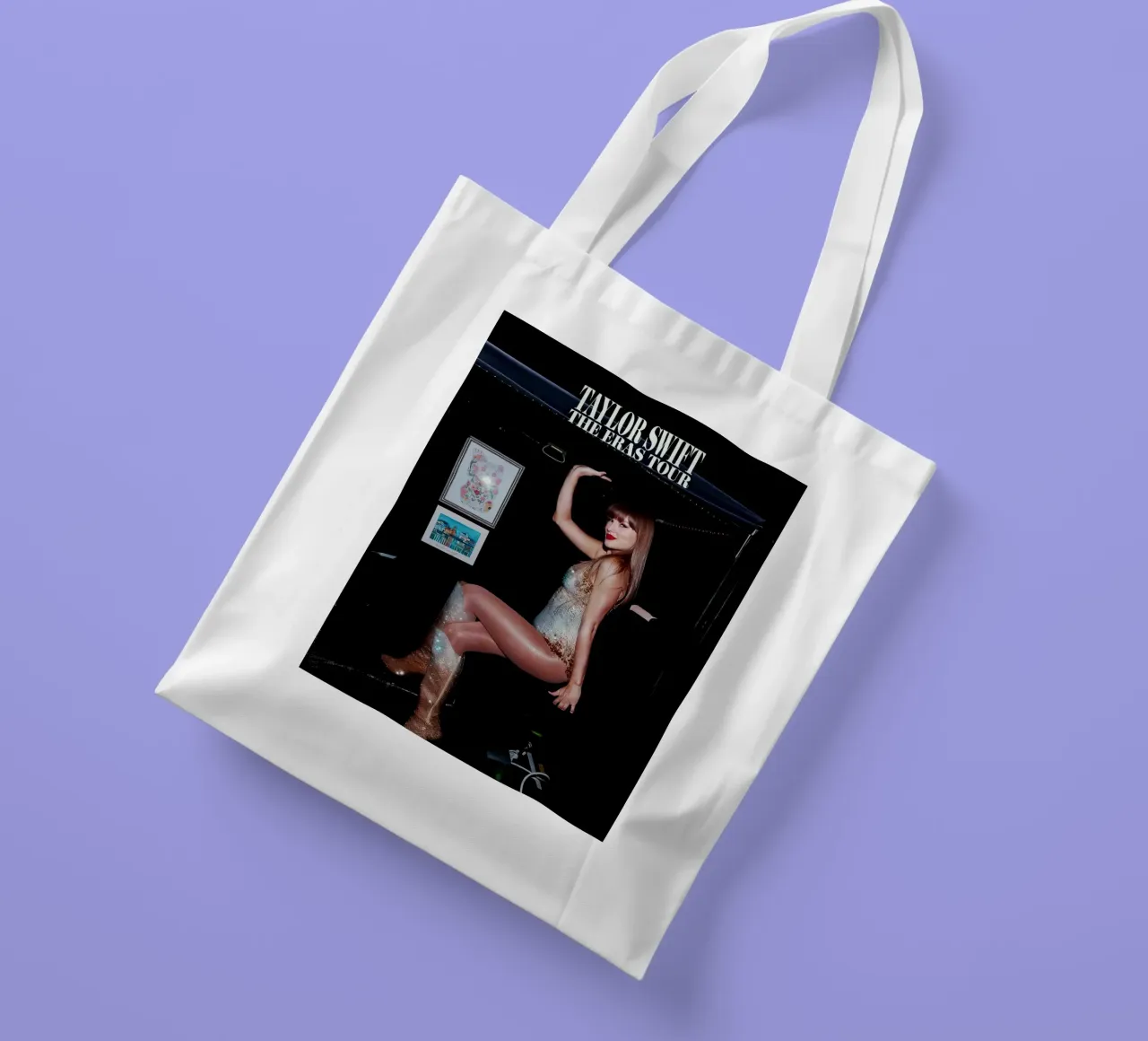 Taylor Swift borsa in juta da Musadad Shop