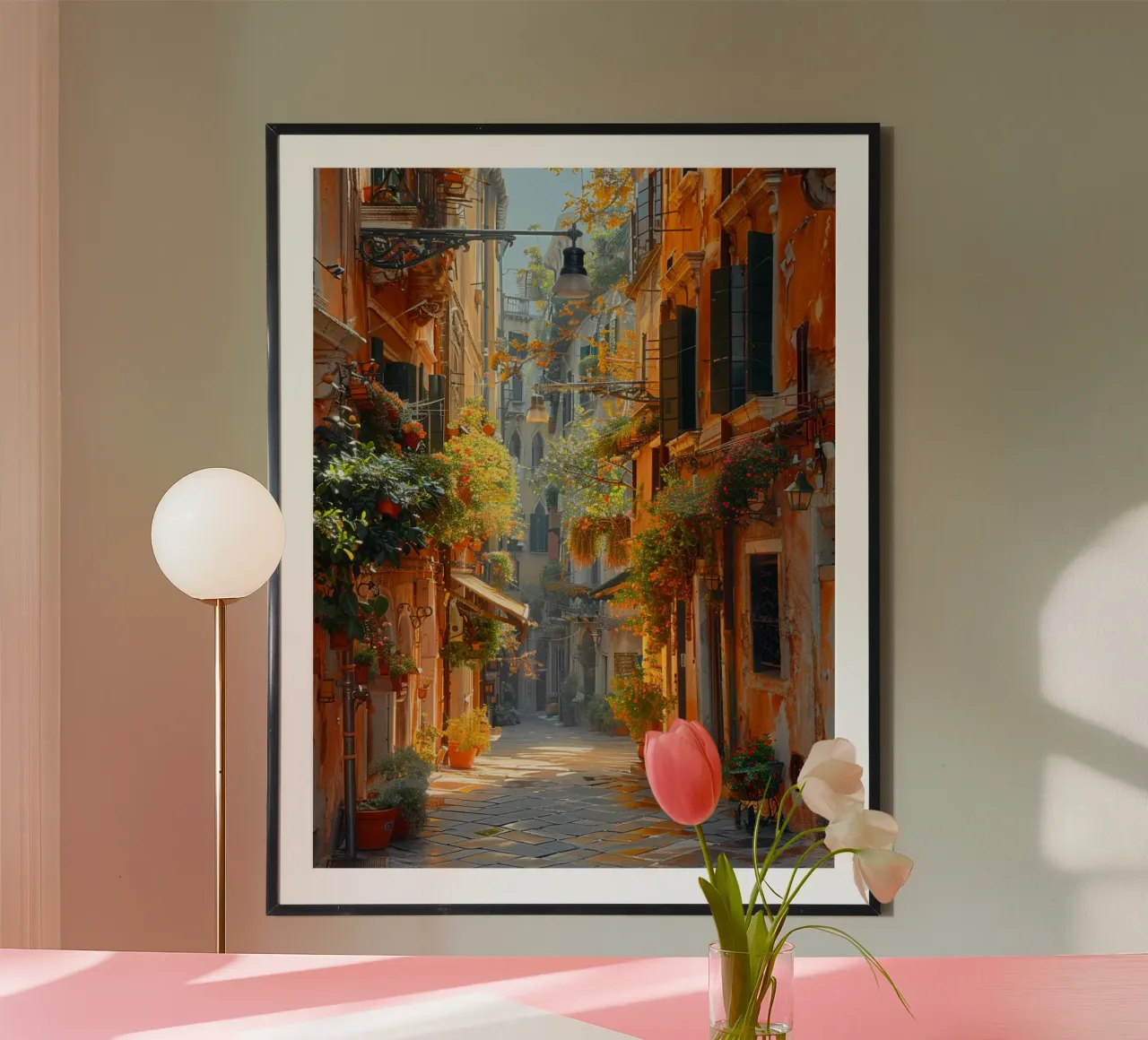 Narrow Alley poster da Artsy Bessy