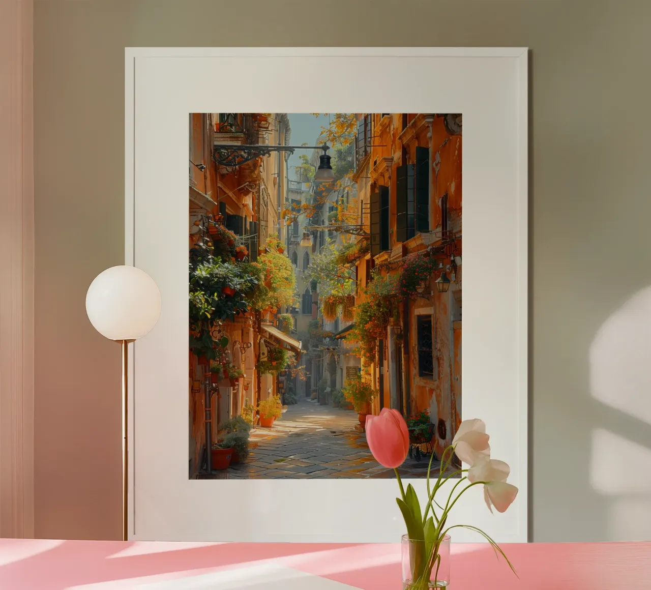 Narrow Alley poster da Artsy Bessy